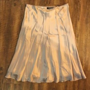 Champs pink silk skirt